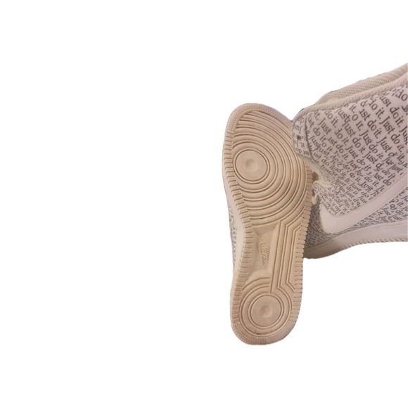 Size 9.5 - Nike Air Force 1 High '07 LV8 Just Do It 2018 - AQ9648-100 - Picture 7 of 10